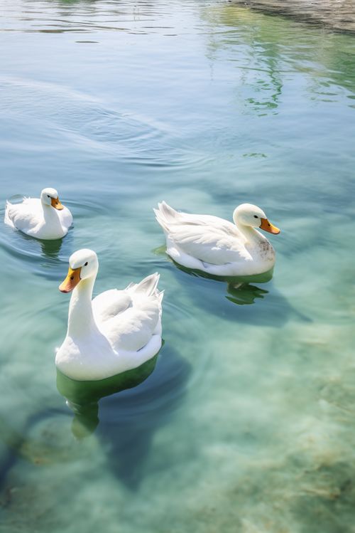 农家生态鸭 镜头下的绿色养殖与田园诗意